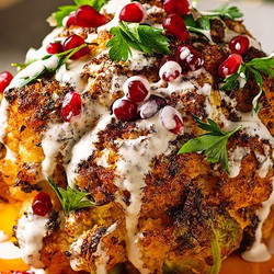 Whole Roasted Cauliflower