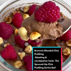 Brownie Blended Chia Pudding