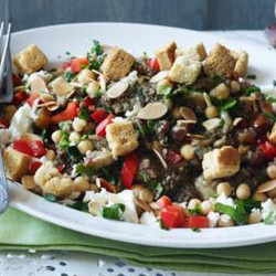 Grilled Aubergine Salad