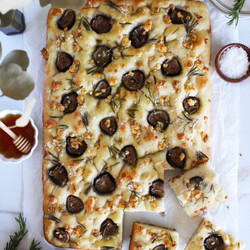 Honey Fig And Gorgonzola Focaccia