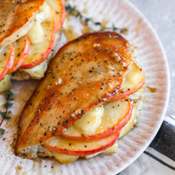 Apple And Brie Stuffed Chicken Breast