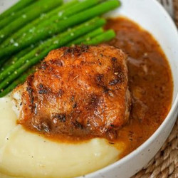 One-pan Baked Chicken And Gravy