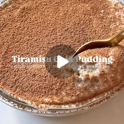 Protein Tiramisu Chia Pudding