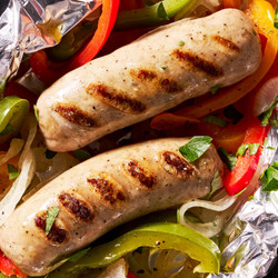 Sausage &amp; Peppers Foil Pack