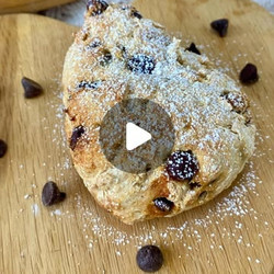 Easy Greek Yoghurt Choc Chip Scone