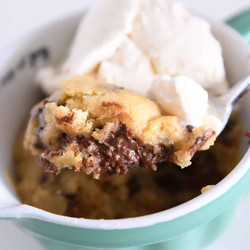 60-second Chocolate Chip Mug Cookie