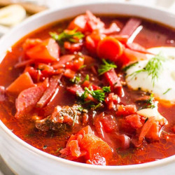 Ukrainian Borscht Recipe