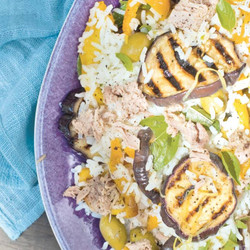Rijstsalade Met Tonijn En Olijven