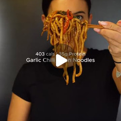 Garlic Chilli Udon Noodles