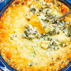 Baked Spinach Artichoke Dip