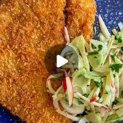 Fennel Cod Schnitzel