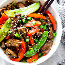 Paleo Beef Stir Fry With Veggies {whole30, Keto}