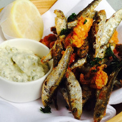 Devilled Whitebait And Calamari With Tartare Sauce