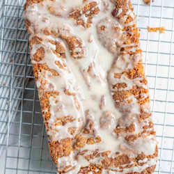 Sourdough Cinnamon Swirl Quick Bread