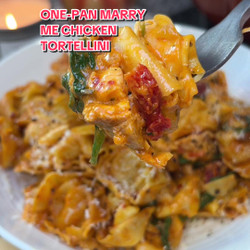 One-pan Marry Me Chicken Tortellini
