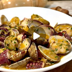 Almejas Con Pulpo A La Marinera
