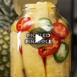 Spiced Pickled Pineapple sides