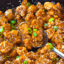 Sticky Sesame Cauliflower