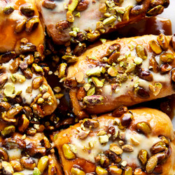 Baklava Sticky Buns Recipe