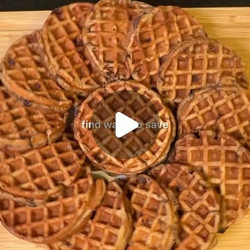 Banana Bread Waffles