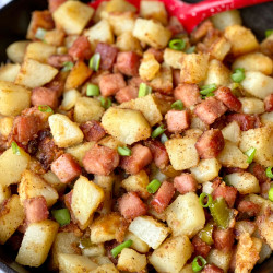 Spam Fried Potatoes