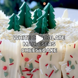 No-bake Maltesers White Chocolate Cheesecake