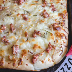 Homemade Potato Pizza - Two Ways