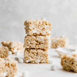 Salted Brown Butter Rice Krispie Treats