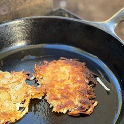 Crispy Cast-iron Hash Browns