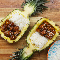 Sticky Pineapple Chicken Recipe By Tasty