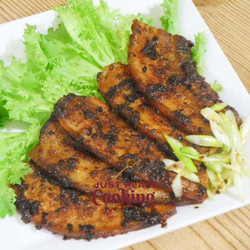 Barbecue Roasted Pork Belly Slices mains meat
