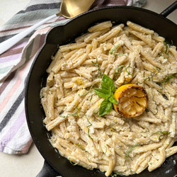 Lemon &amp; Boursin Pasta