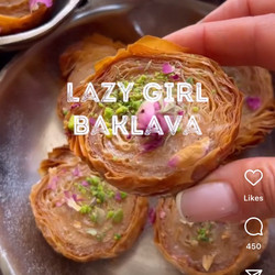 Easy Baklava Dessert (vegan)