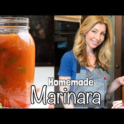 Homemade Marinara Sauce With San Marzano Tomatoes