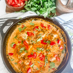 Easy Baked Queso Chicken
