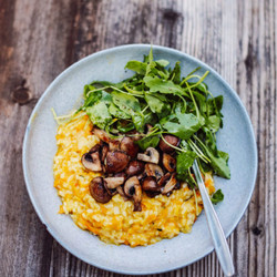 Basisrezept Veganes Risotto auf Zucchinibasis