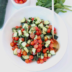 Cucumber Tomato Salad