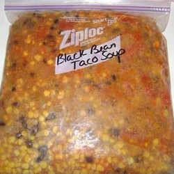Slow Cooker Black Bean Taco Soup