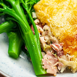 Leftover Turkey And Ham Pie