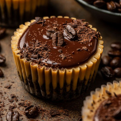 Mini Espresso Cheesecakes