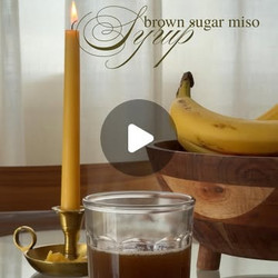 Brown Sugar Miso Syrup