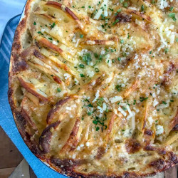 Cheesy Hasselback Potatoes