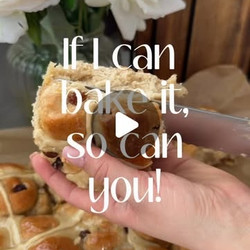 Easy Homemade Hot Cross Buns