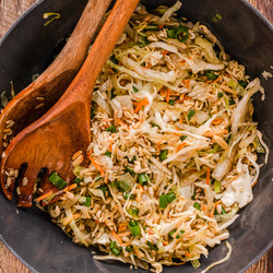 Asian Coleslaw With Ramen Noodles