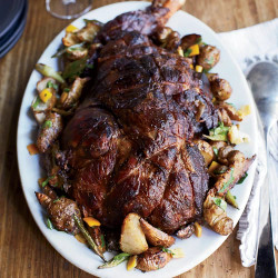 Braised Lamb With Herb-scented Jus