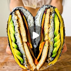 Rice Paper Sushi Crunch Wrap