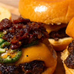 Bacon Jam Smashburgers
