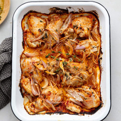 30-minute Baked Boneless Chicken Thighs