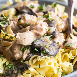 Chicken Stroganoff