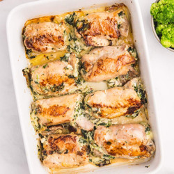 Stuffed Chicken Thighs